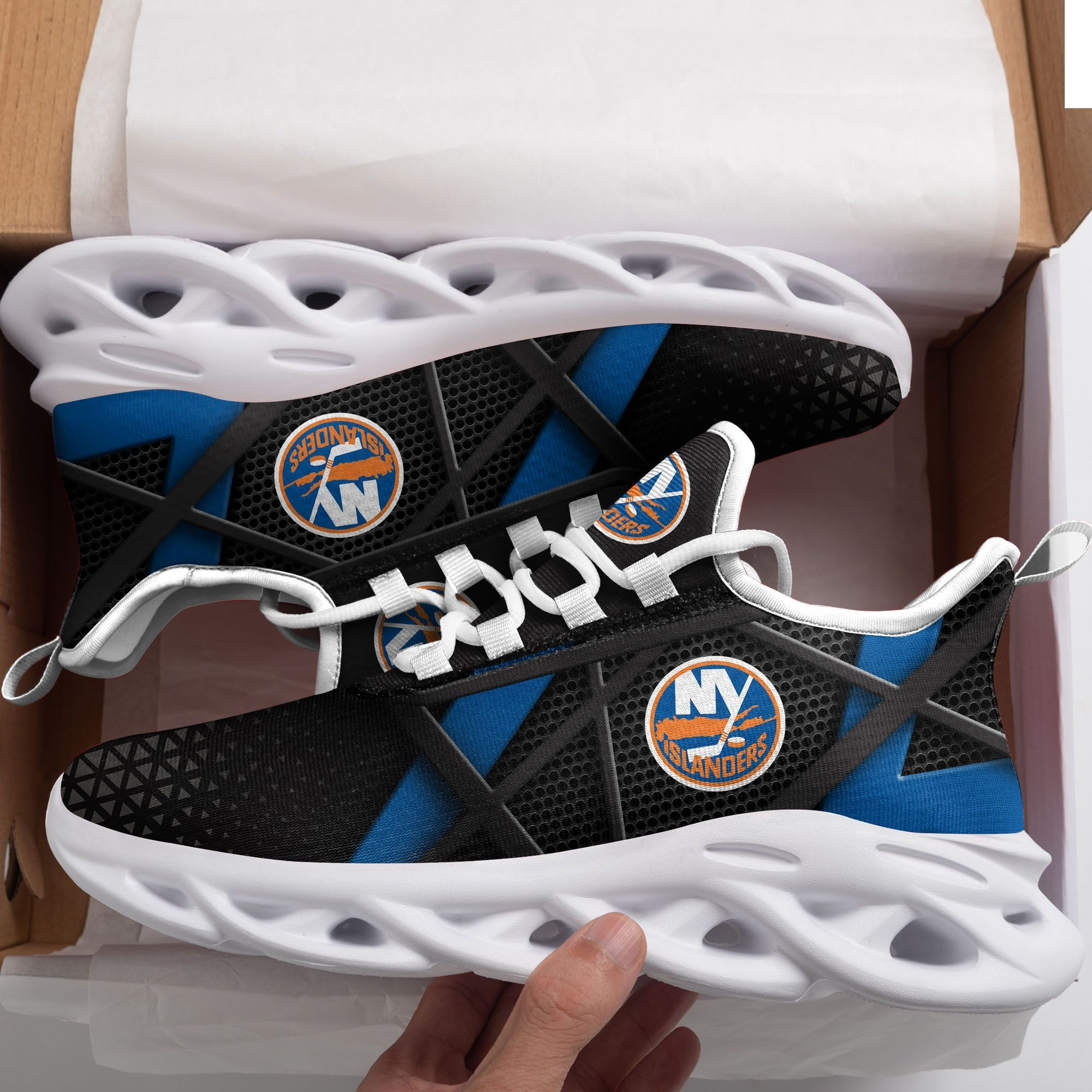 New York Islanders Max Soul Sneakers Running Sports Shoes For Men Women