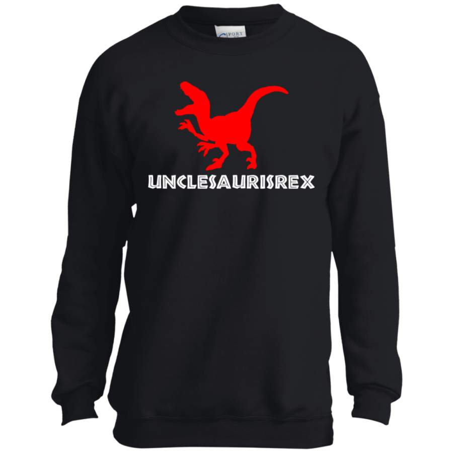 The Best Uncle Ever Tees -Coolest Unclesaurisrex T-Rex YOUTH Tshirt/LS/Hoodie/Sweatshirt