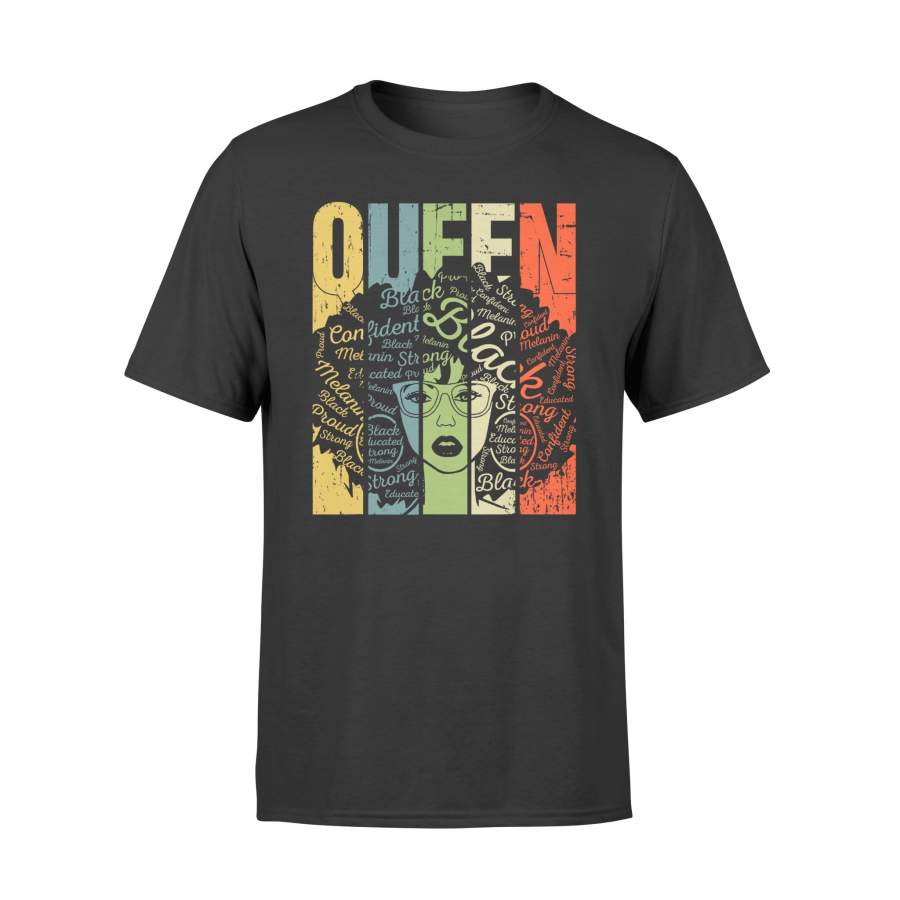 Strong Black Queen African American Tshirt – Standard T-shirt