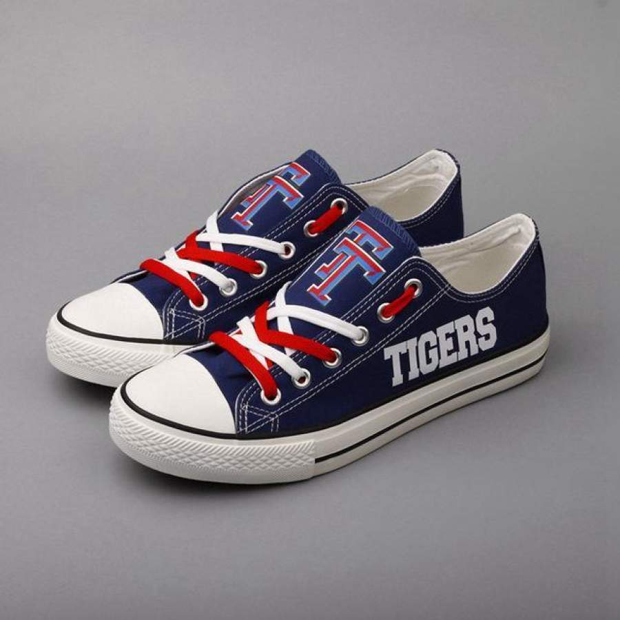 Hot Sale Novelty Design Tidehaven Tigers Shoes Low Top Canvas Shoes