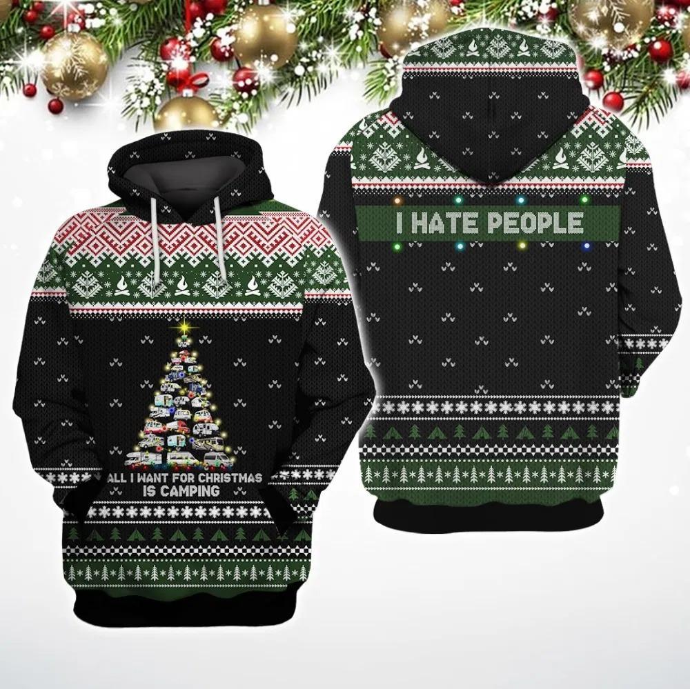 All I Want Ugly Christmas 3D All Over Print | For Men & Women | Adult |Ht3668