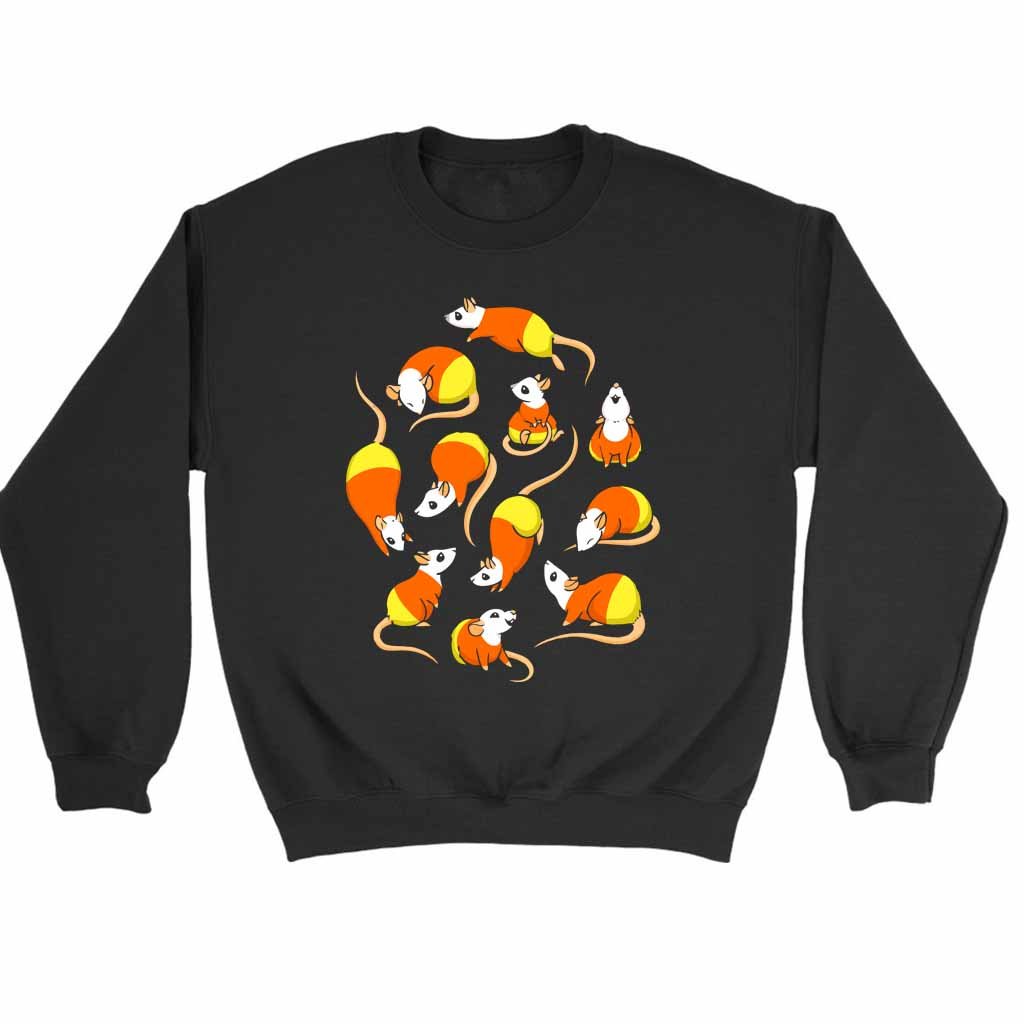 Candy Corn Rats Sweatshirt Sweater