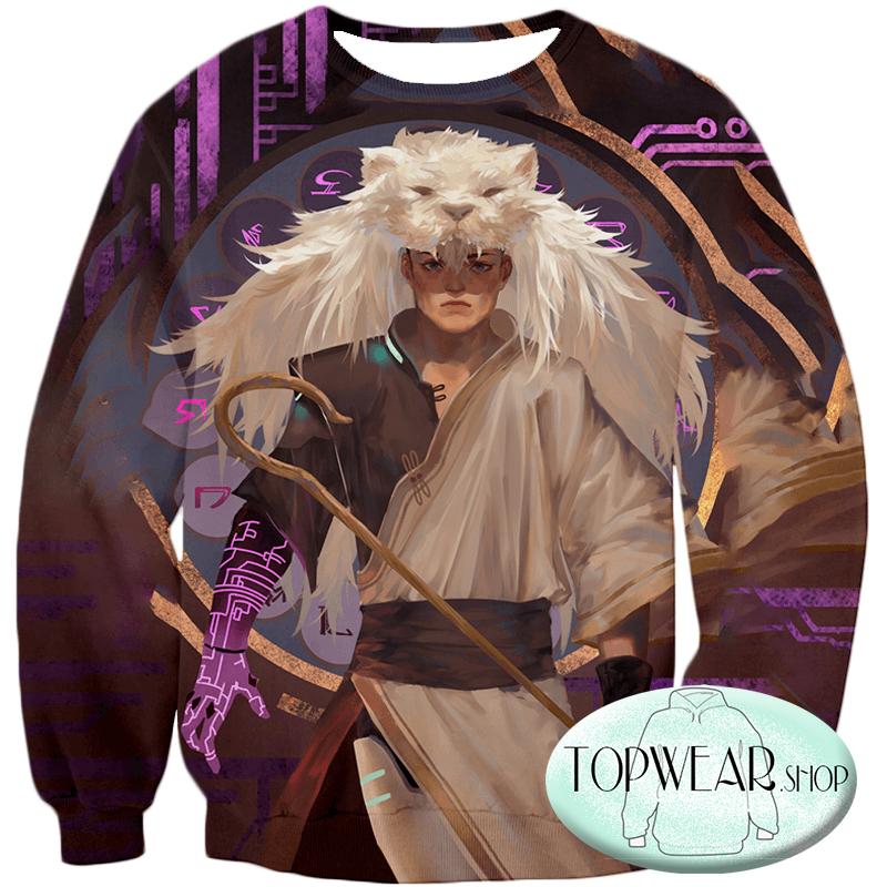 Voltron: Legendary Defender Sweatshirts –  Lion Paladin Shiro Fan Graphic Sweatshirt