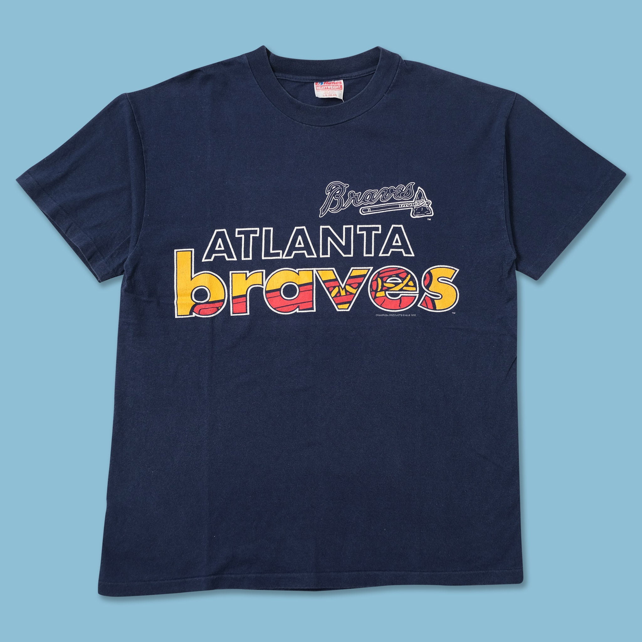 Vintage 1992 Atlanta Braves T-Shirt Medium