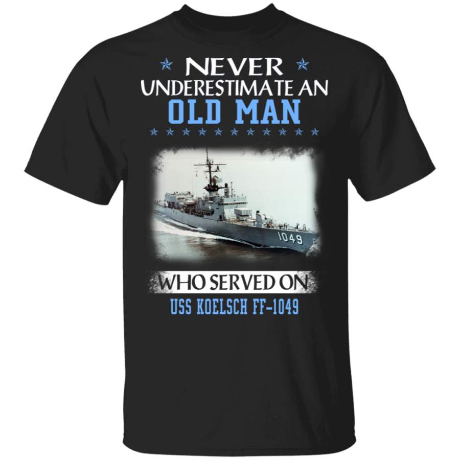 USS Koelsch FF-1049 Veterans Day Christmas Gift T-Shirt