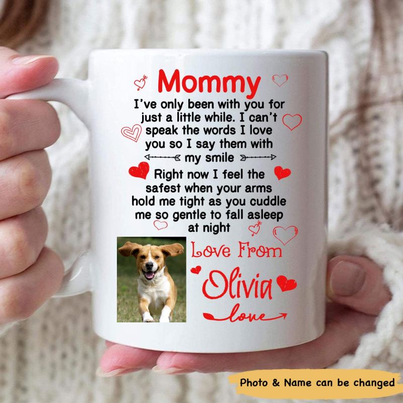 Custom Personalized Name Coffee Mugs Gifts Idea For Dog Mom