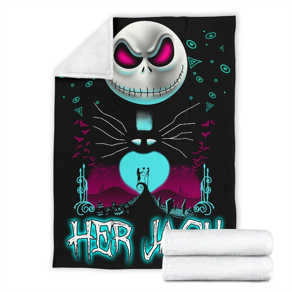 Jack Skellington Nightmare Before Christmas Premium Blanket ...