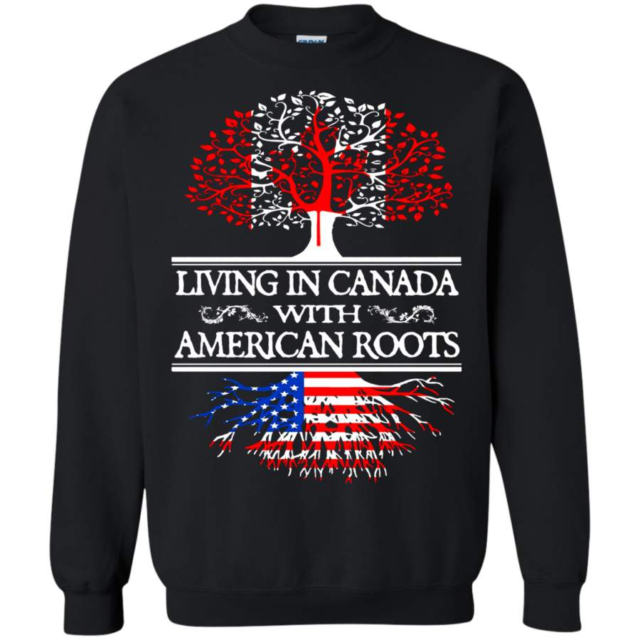 AGR Living In Canada With American Roots Sweatshirt