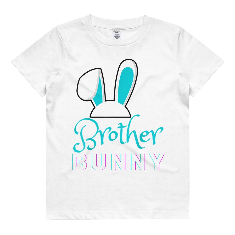 Brother Easter Bunny Funny Mom Dad Men Women Girl Boy Son Kids T Shirt