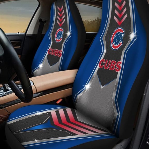 Chicago Cubs Car Seat Covers (SET OF 2) – v16