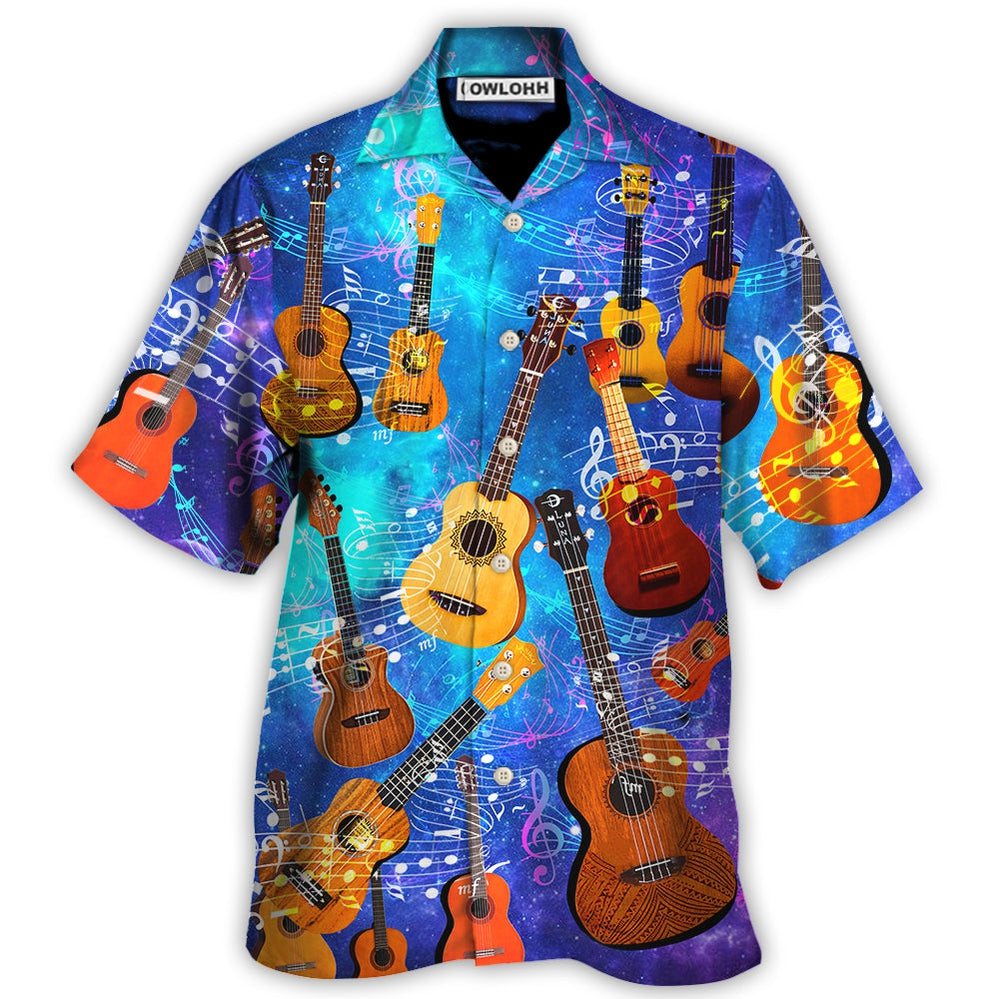 Guitar Ukulele Love Forever Style Hawaii Shirt Ha8851