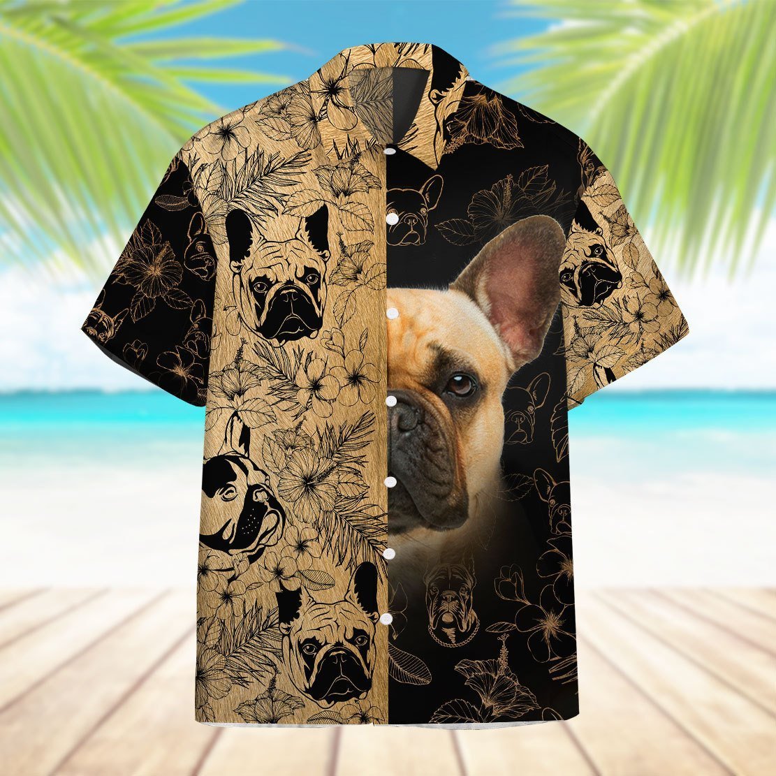 French Bulldog Aloha Hawaii Shirts Unisex Ha99274