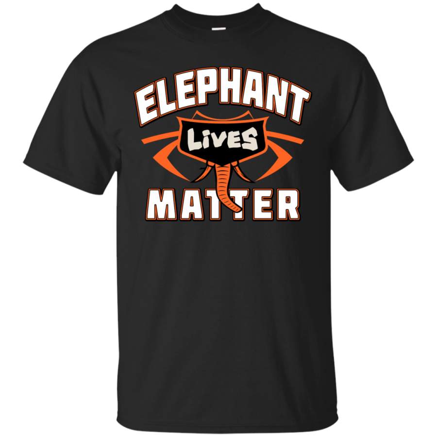 ELEPHANTS – Elephant Lives Matter By Basement Mastermind T Shirt & Hoodie