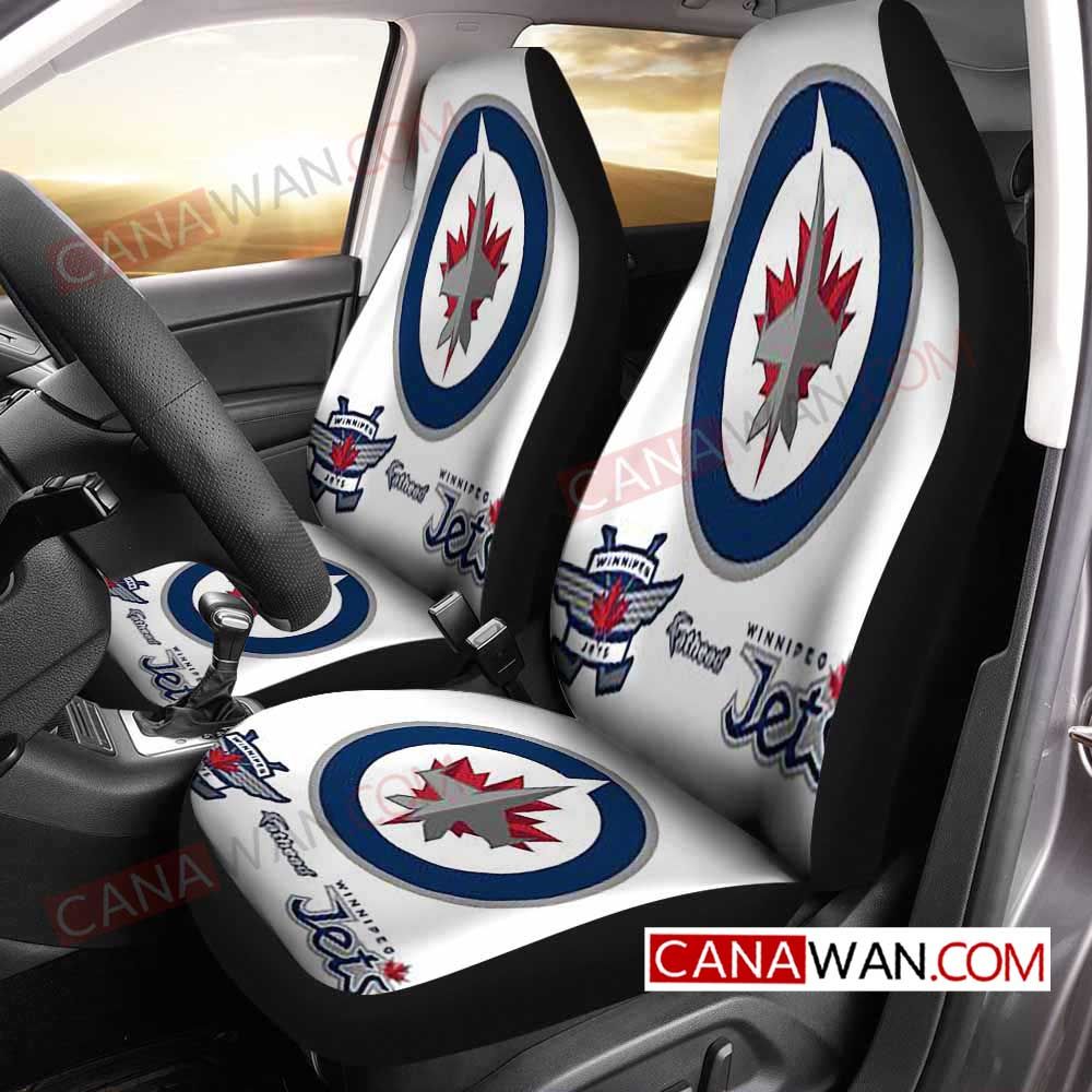 Winnipeg Jets Style056 (1) 3D Customized Personalized Car Seat Cover