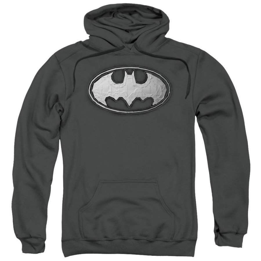 Batman – Duct Tape Logo Adult Pull Over Hoodie