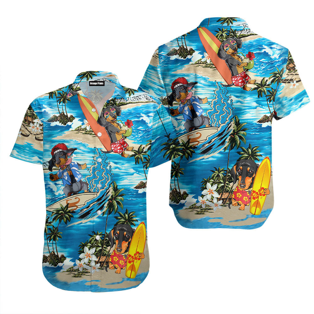 Dachshund Aloha Hawaii Shirt For Men Women Ha33161