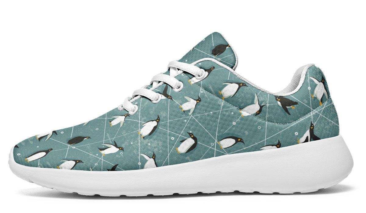 Penguin Pattern Sneakers Shoes