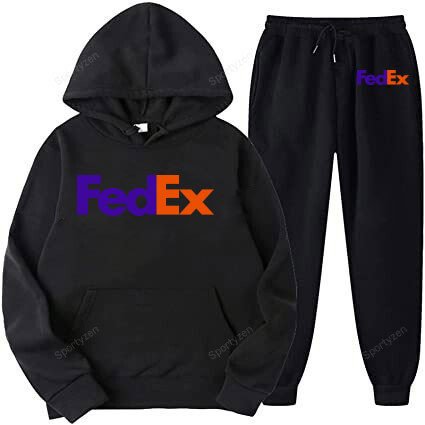 Simple Fedex Black Classic Unisex Hoodie Or Jogger #111221L