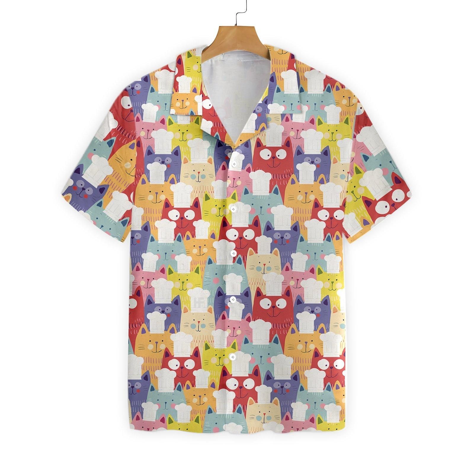 Adorable Chef Cat 1201 Hawaii Shirt Ha59113