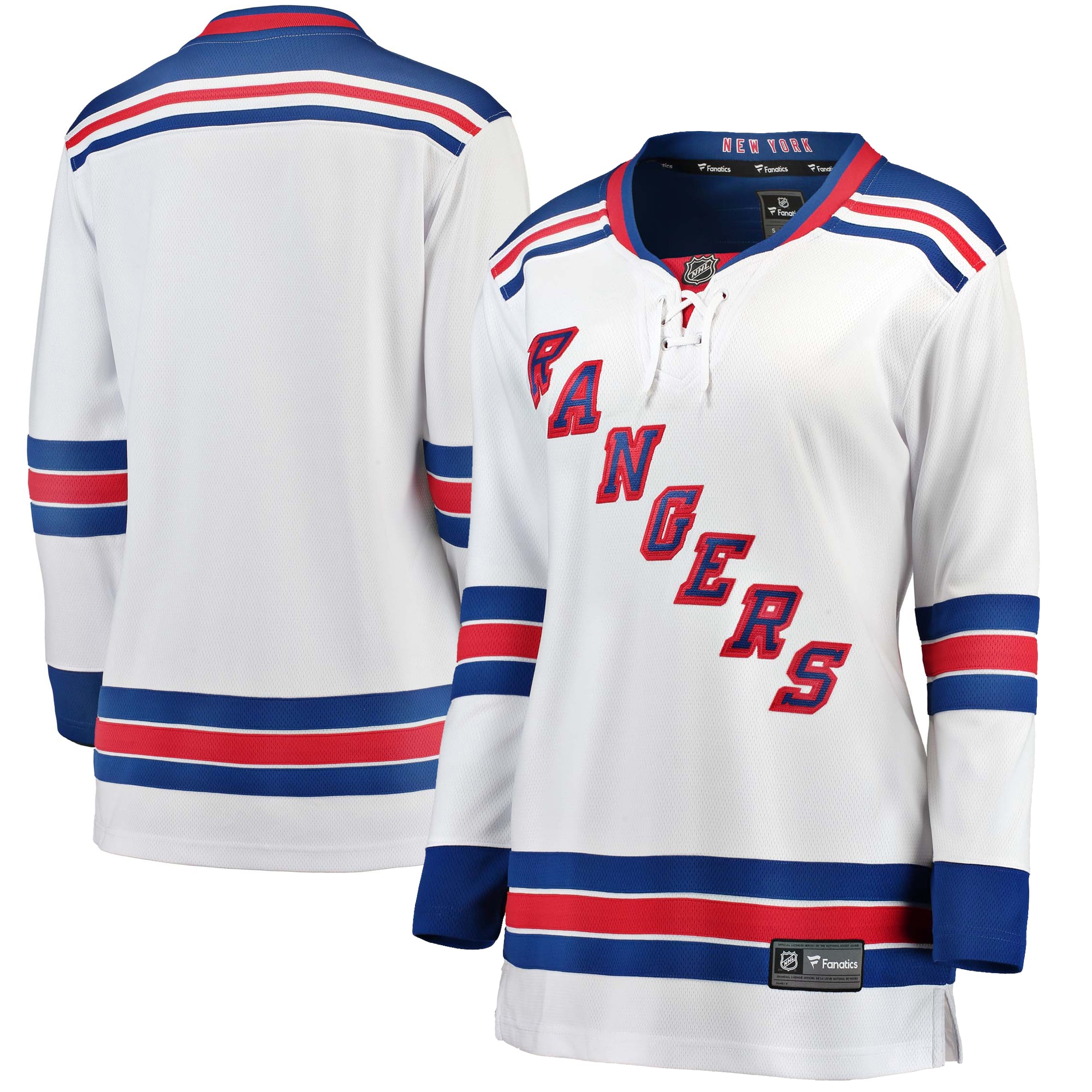 New York Rangers Branded Women's Away Breakaway Jersey – White