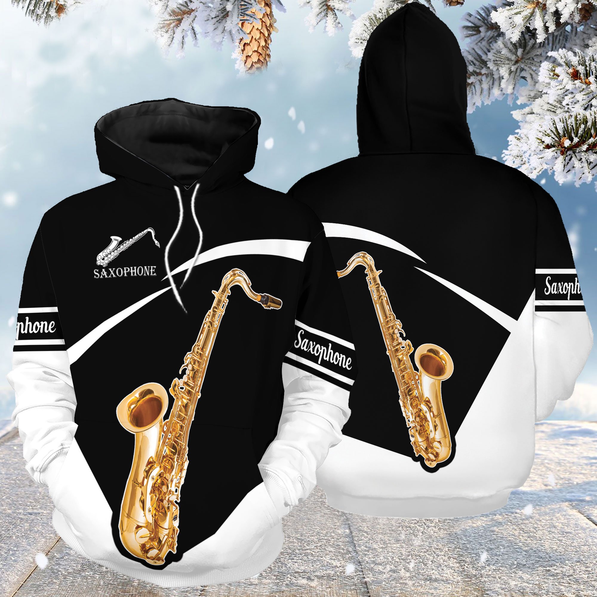 3D Saxophone G51214 – All Over Print Unisex Hoodie unisex womens & mens, couples matching, friends, funny family hoodie gifts (plus size available)