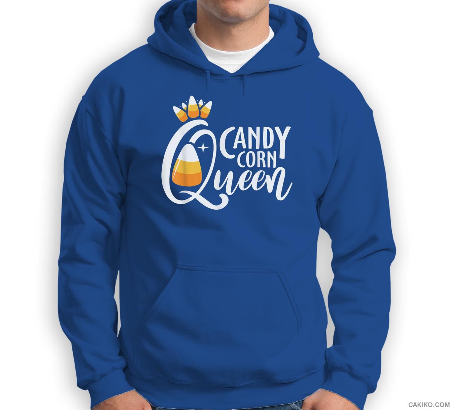 Candy Corn Queen Funny Halloween Costume Gift Sweatshirt & Hoodie