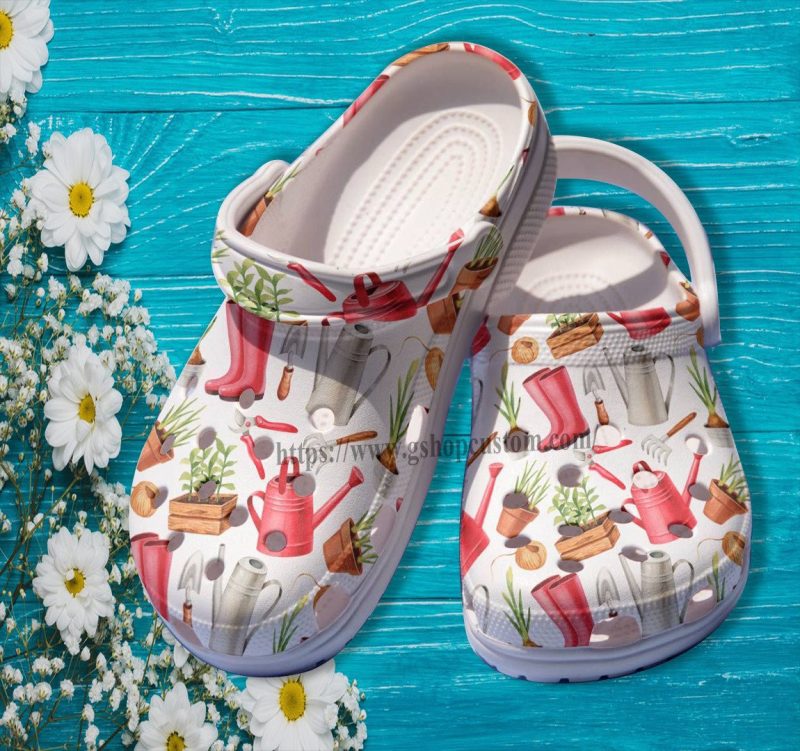 Garden Worker Flower Tree Croc Shoes Gift Mother Day- Garden Decor Cactus Shoes Croc Clogs Customize Gift Mommy