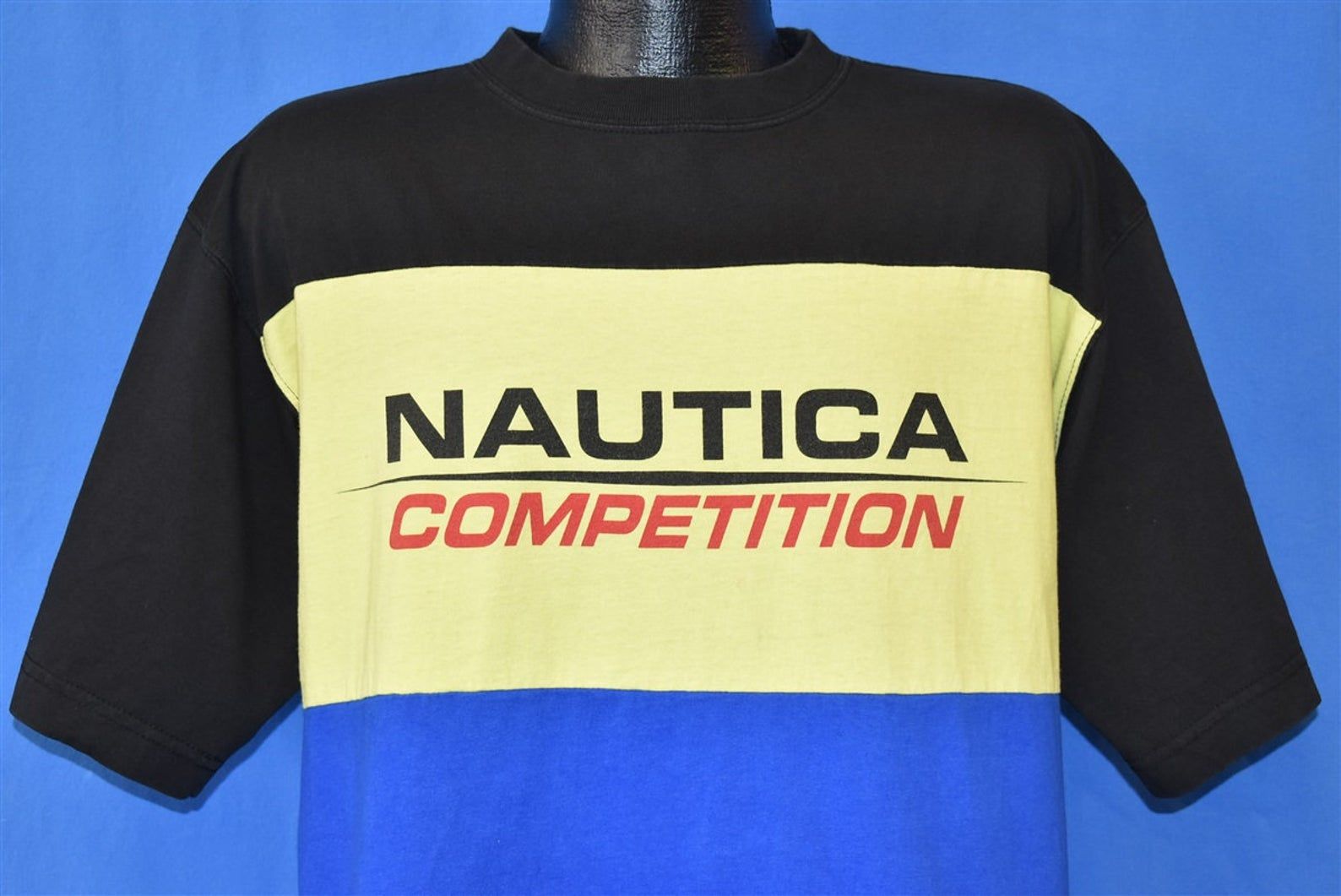 90S Competition Color Block T-Shirt
