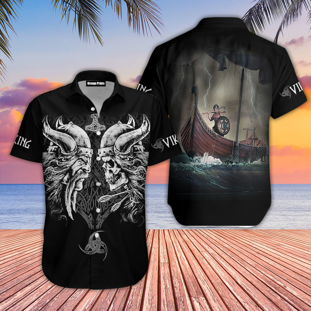 Viking Aloha Hawaii Shirts For Men And Women Ha84161