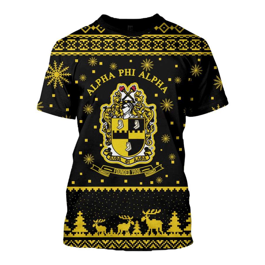 3D ALL OVER ALPHA PHI ALPHA UGLY SWEATER 30920193