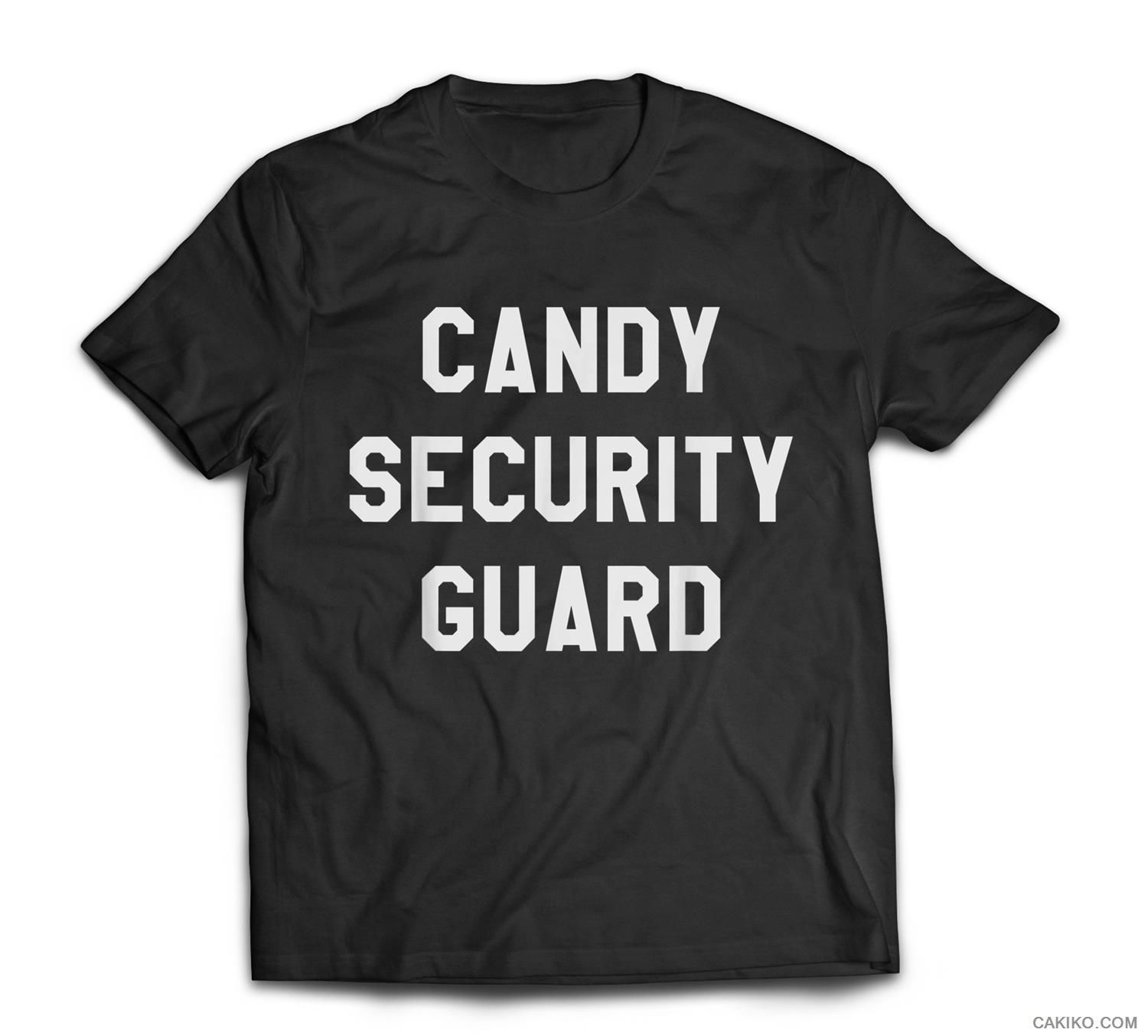 Candy Security Guard  Halloween Costumes For Parents T-Shirt