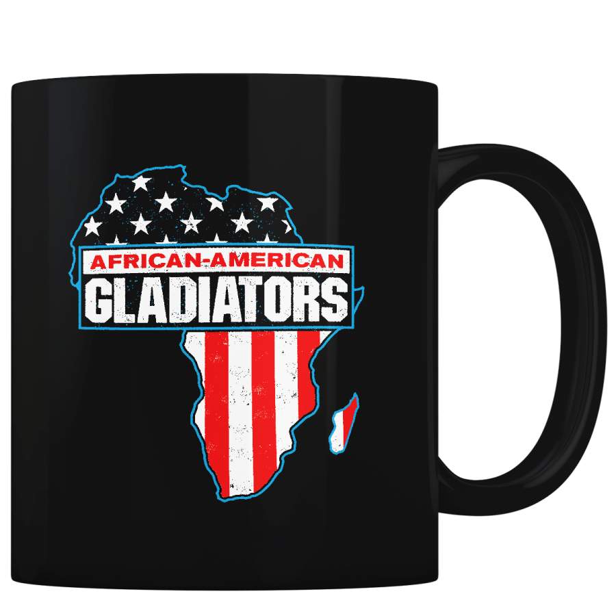 African – American Gladiators – Coffee Mug