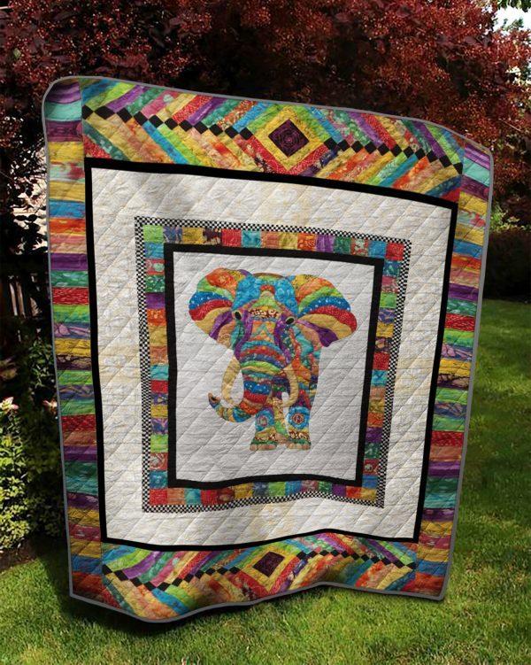 Beautiful Elephant Quilt Blanket – Quilt