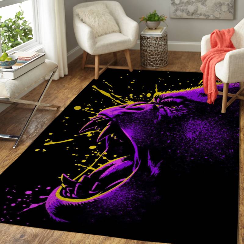 Psychedelic gorilla – Animals Area Rug Carpet