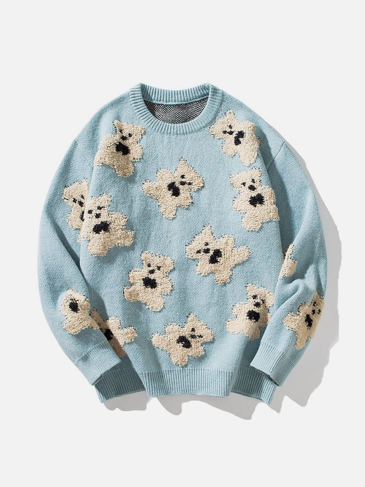 Talishko™ – Bear Cookies Pattern Knit Sweater