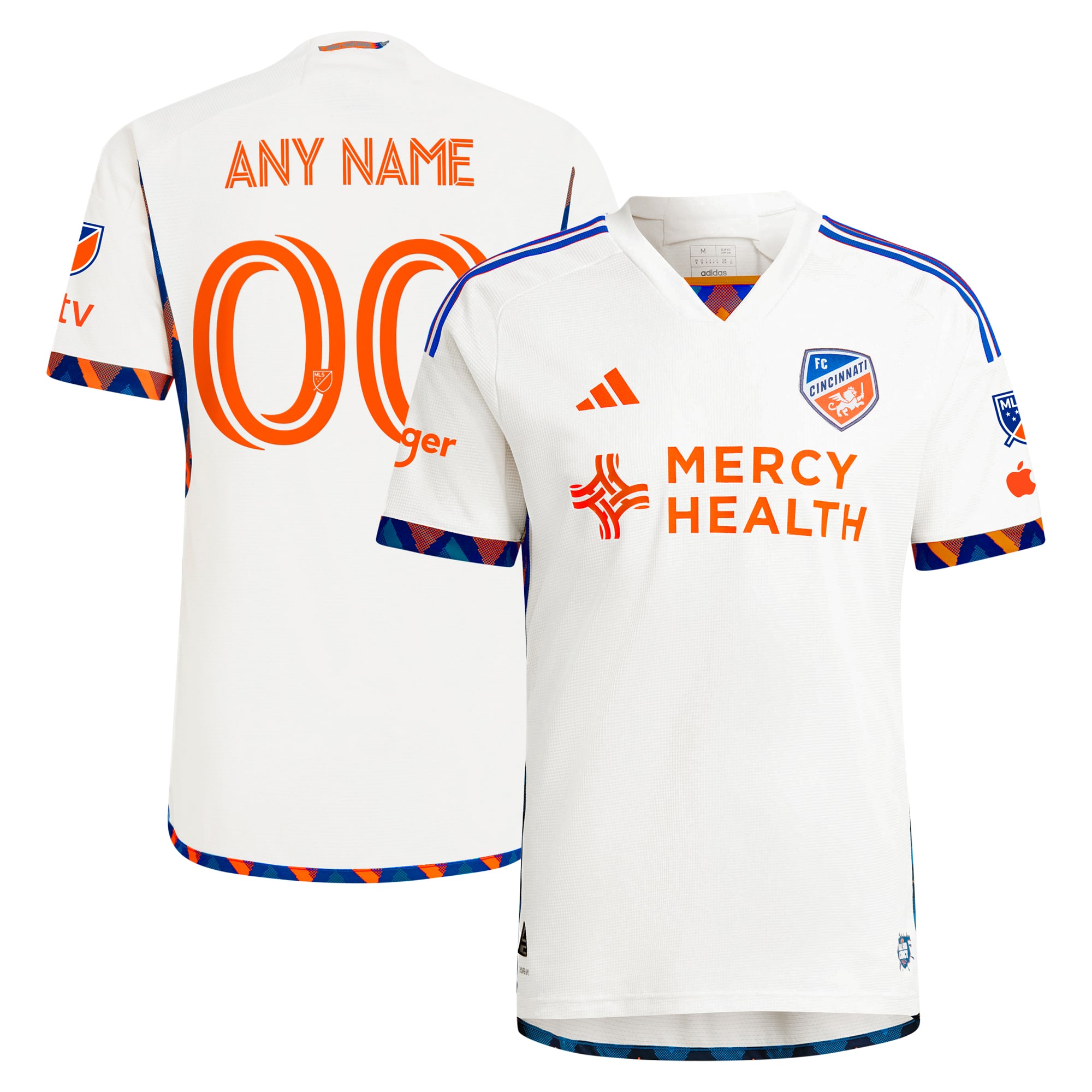 FC Cincinnati 2024 The Canvas Kit Authentic Custom Jersey – White