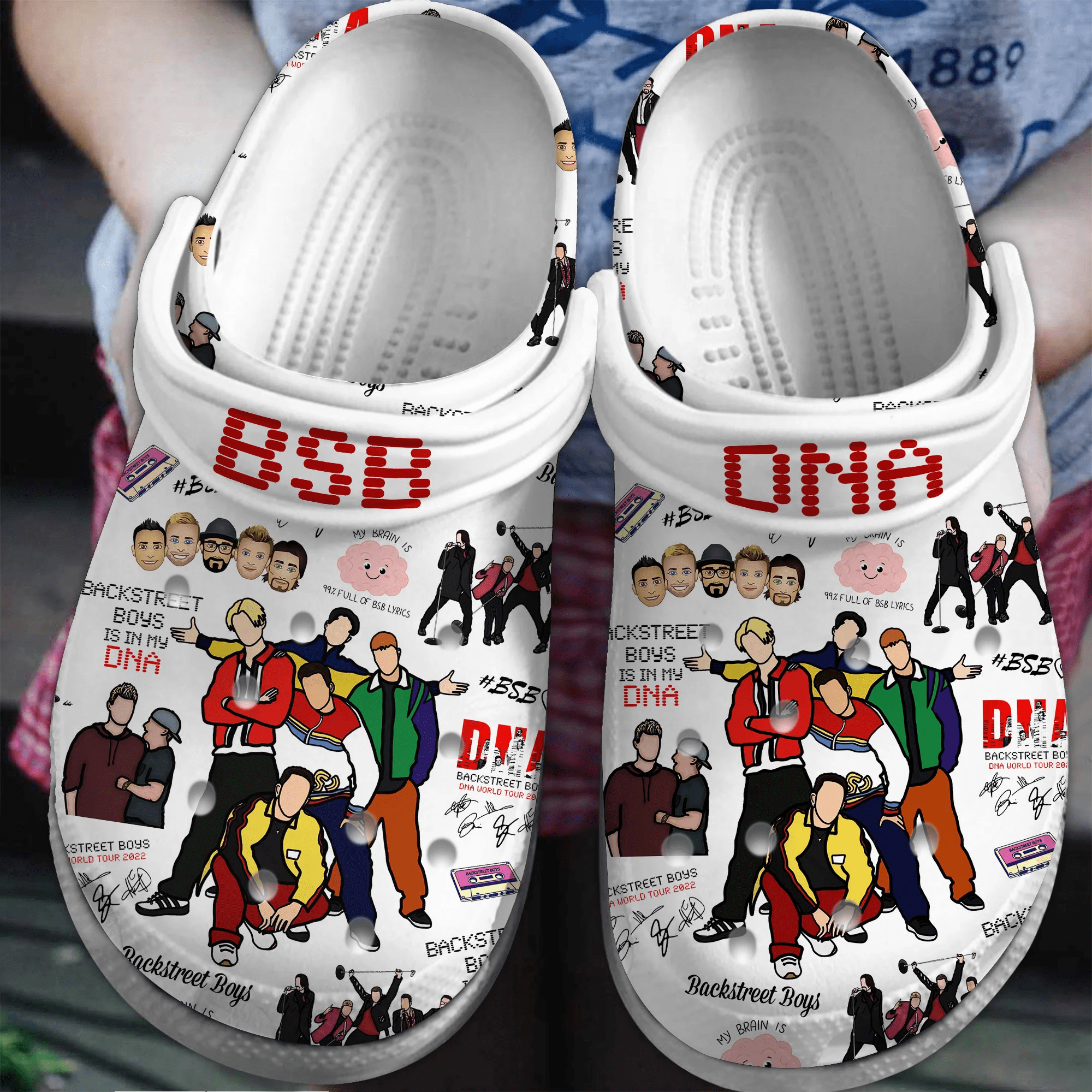 Premium Backstreet Boys Music Crocs Crocband Clogs Shoes Comfortable For Men Women and Kids 2