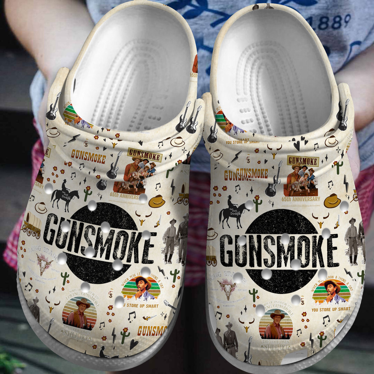 Gunsmoke Movie Crocss Clogs For Men Women And Kid Tr1805779155