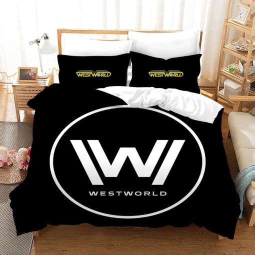 Westworld 3 Duvet Cover Pillowcase Home Decor 3D Bedding Set 6807