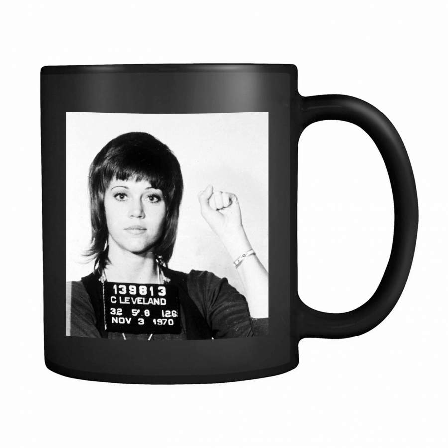 Jane Fonda Mugshot 11oz Mug