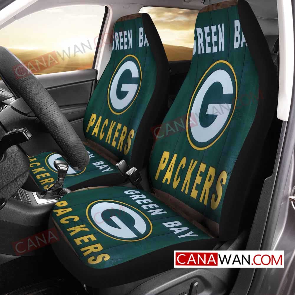 Green Bay Packers Style192 3D Customized Personalized Car Seat Cover