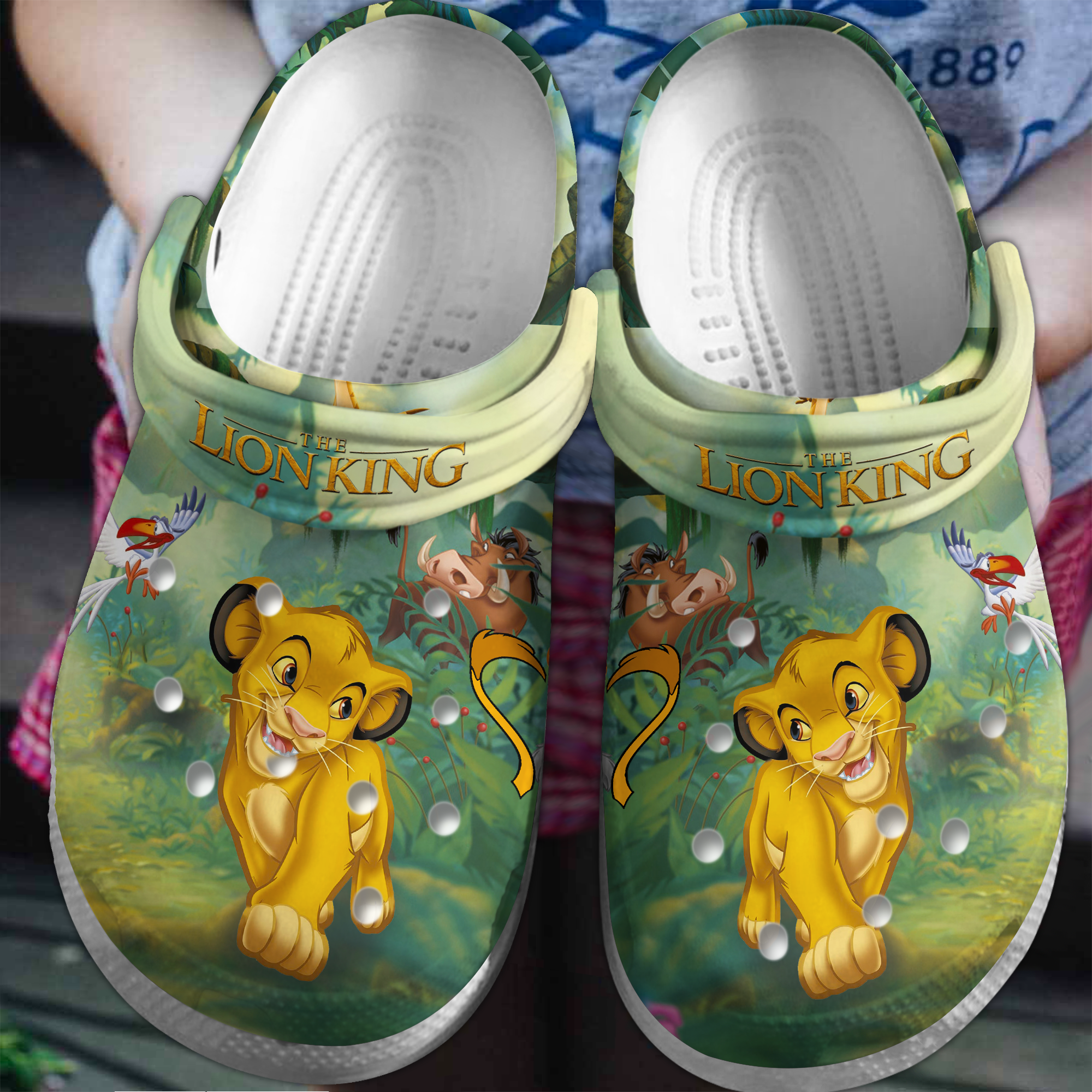 The Lion King Cartoon Movie Crocs Crocband Clogs Shoes Comfortable For Men Women and Kids 3