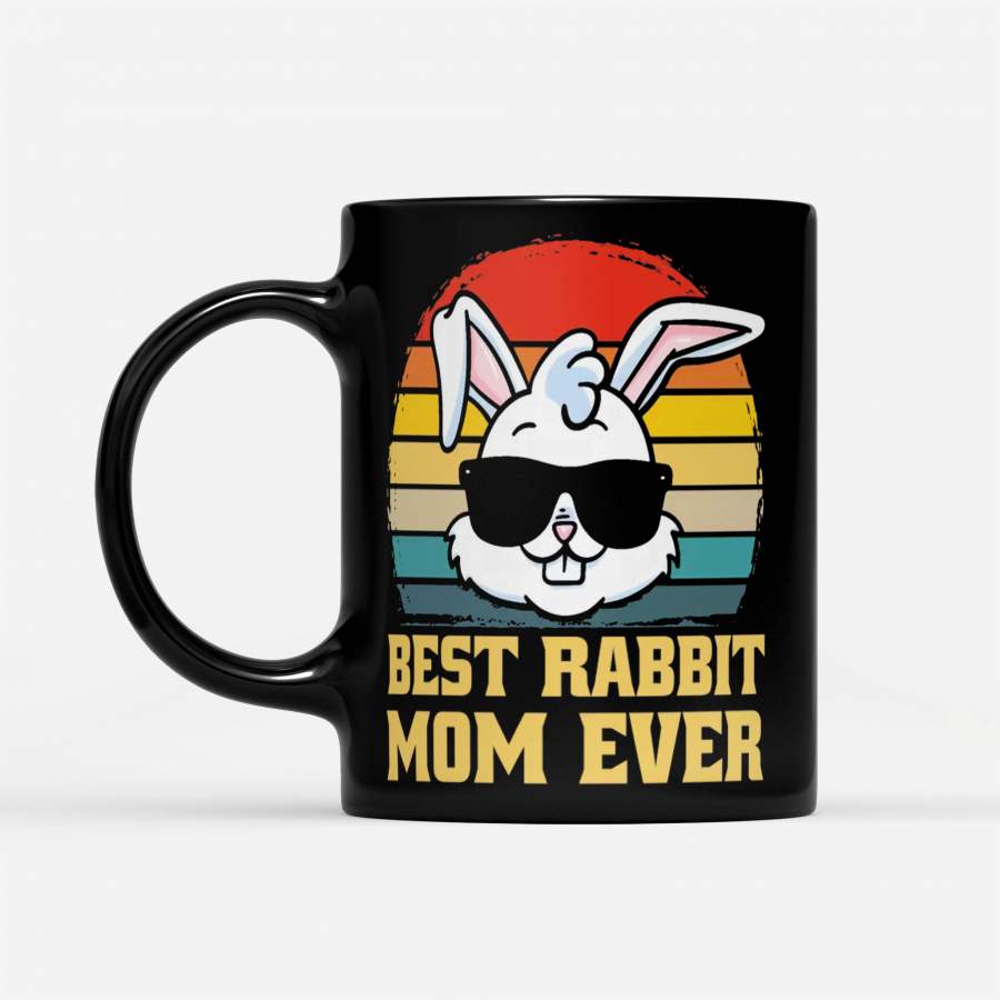 Best Rabbit Mom Ever – Black Mug