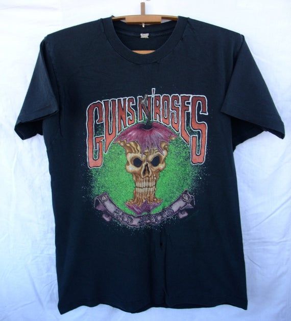 Shirt Guns N Roses Vintage 1992 Use Your Illusion Tour Concert 1990S ...