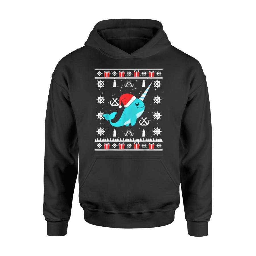Christmas gift idea Narwhals Xmas T-Shirt – Standard Hoodie