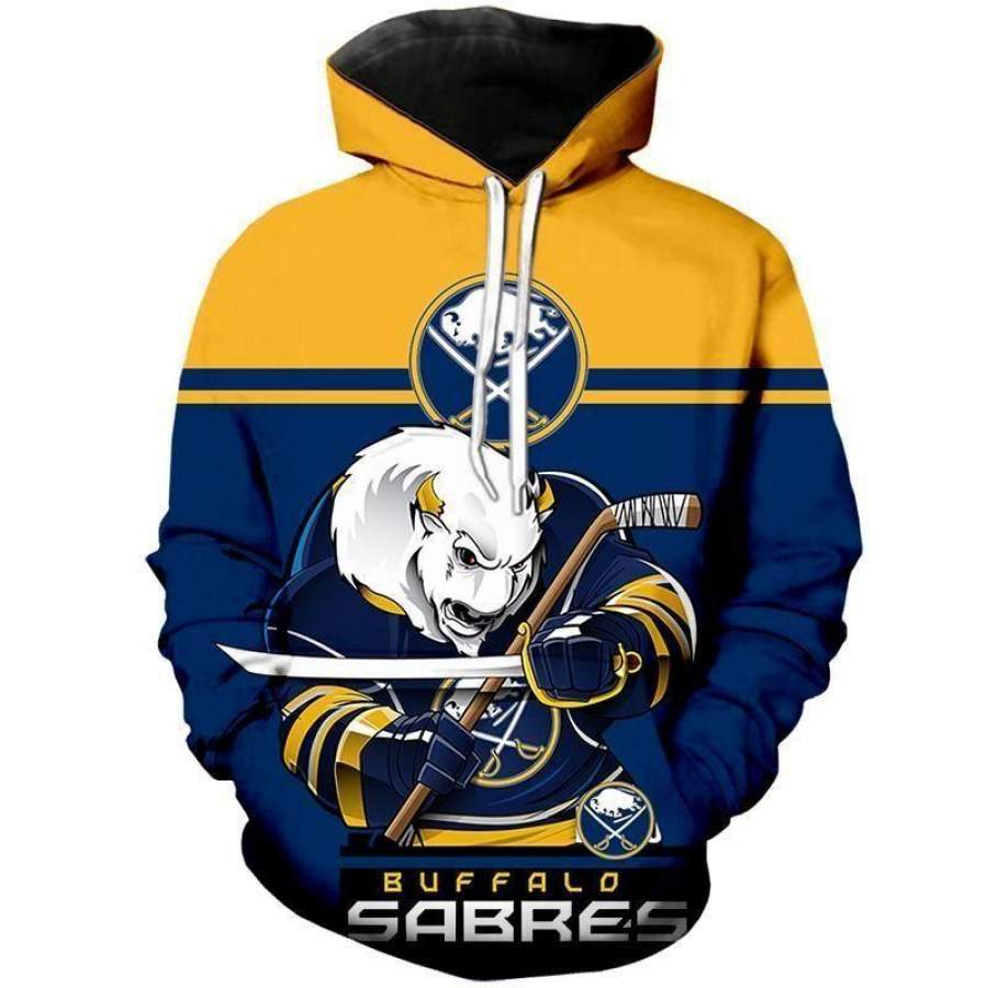 Buffalo Sabres Hoodie 3D Style355 All Over Printed