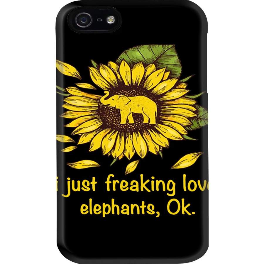 I Just Freaking Love Elephants 2020 Trending Phone case