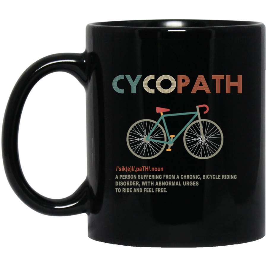 Cycopath Cycling Vintage For Women Men Coffee Mug