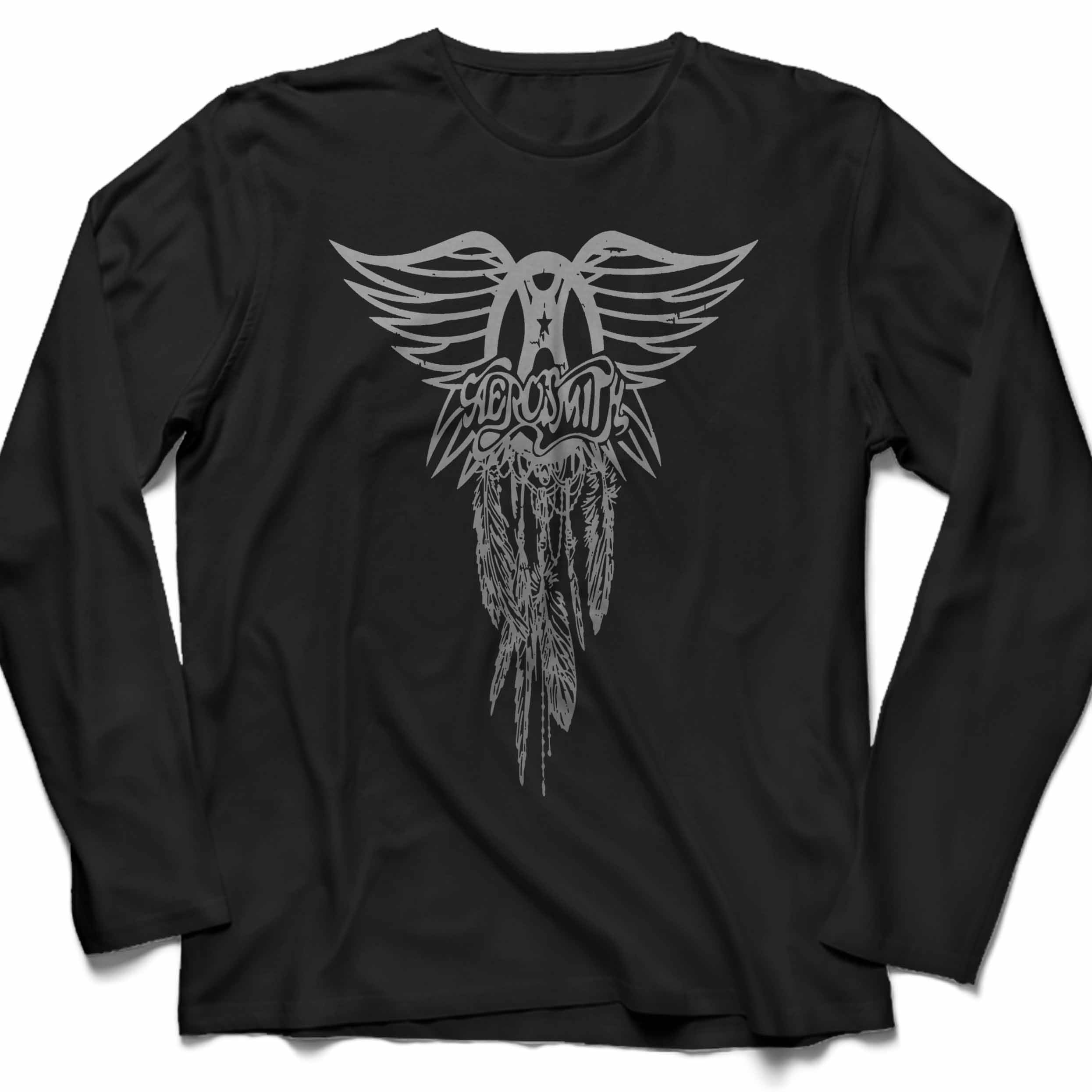 Aerosmith Band Logo Unisex Long Sleeve T-Shirt Tee