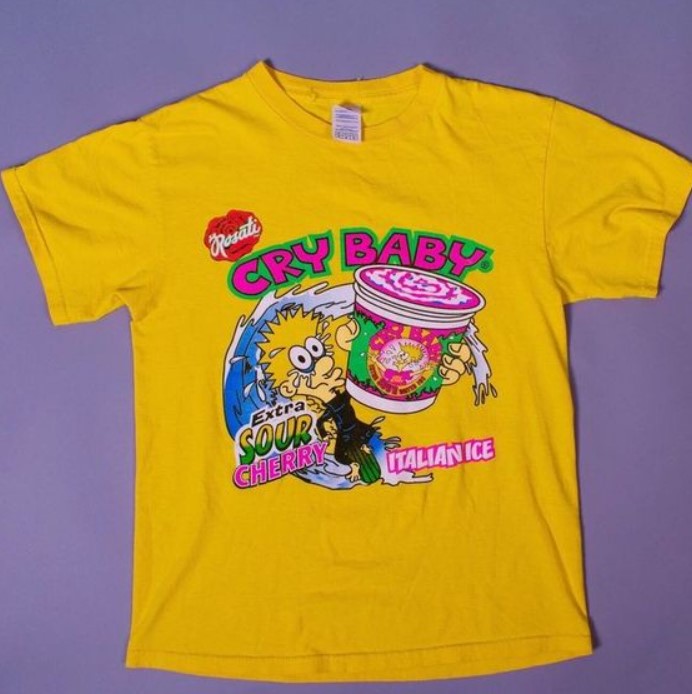 Rosati Cry Baby Italian Ice Tee Shirt Outfits